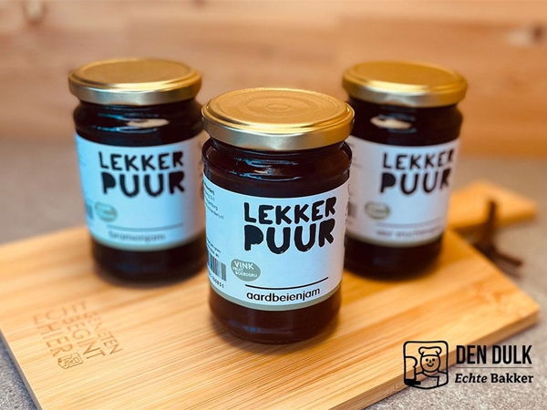 Vink lekker Puur jam 330 gr.